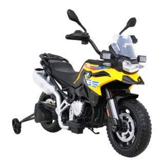 VENTA Moto para niños de batería BMW F850 GS Amarilla, 12V,  INDA469-RA-JT5002A.ZOL